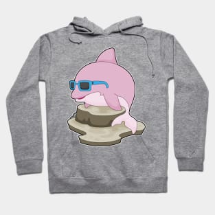 Dolphin Sunglasses Hoodie